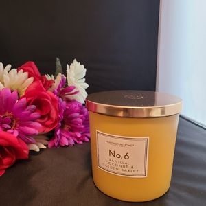 Vanilla Coconut and Barley Luxury 2 Wick Candle